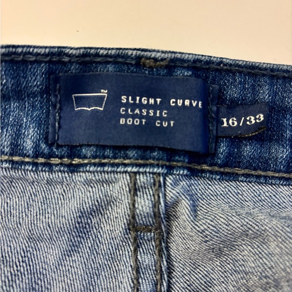 GUC Plus Size Levi’s San Fran Slight Curve Classic Bootcut Jeans - Size 16 - Picture 6 of 6